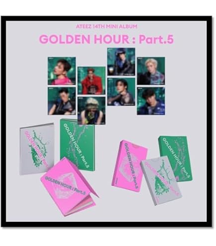 Amazon.com: ATEEZ GOLDEN HOUR : Part.5 [DIGIPACK Ver.] 14th Mini